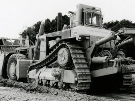 Caterpillar bulldozer cat D10