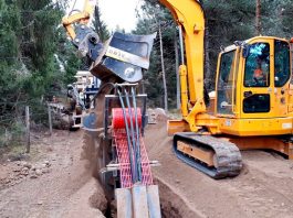 Godet cribleur REMU Chantier Eiffage Energies