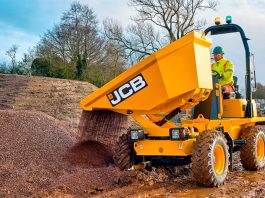 JCB dumper 3 tonnes