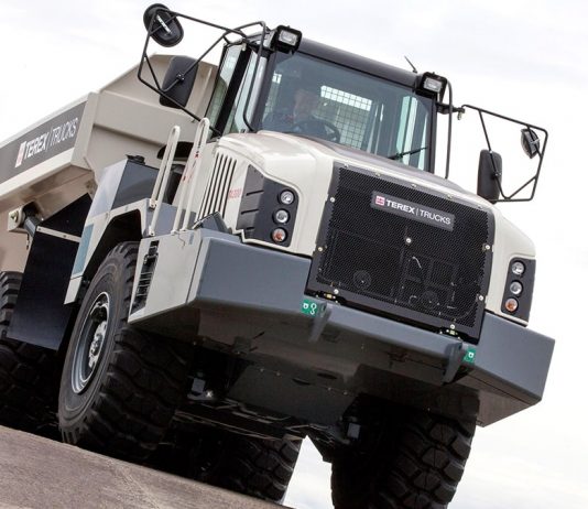 tombereau articule TA300 Terex trucks