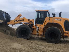 Une HL970 les pieds dans l'eau