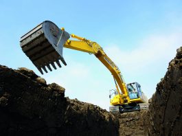 Une nouvelle pelle intelligente chez Komatsu