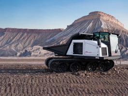 Prinoth T7R à benne rotative