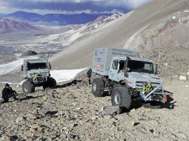 Des Unimog en expédition au Chili
