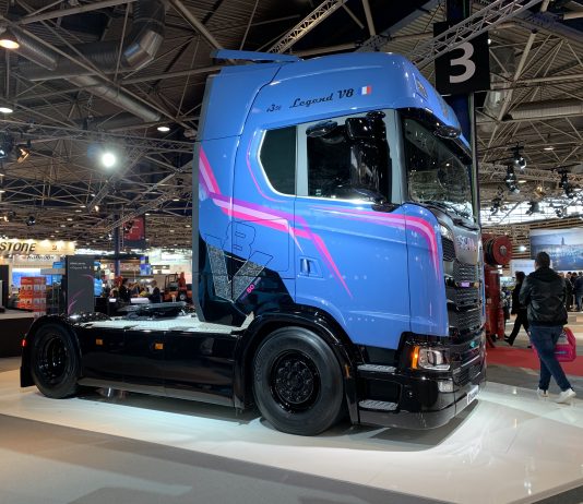 Scania Transport V8 moteur série limitée