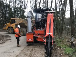 MTS Maxiloc trancheuse Risa fibre optique