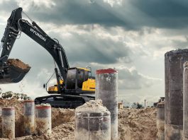 La pelle Hyundai HX300AL vient en renfort de la série A