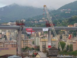 Construction du Pont de Gênes