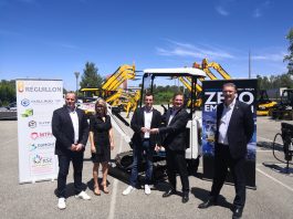 Michel Réguillon MTPe JCB mini pelle électrique