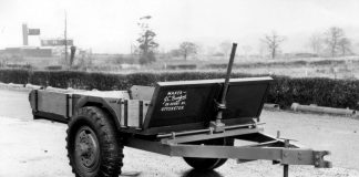 1945 - Mr JCBs first product a tipping trailer made from war time scrip Copy