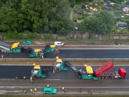 rénovation d'autoroute temps records Wirtgen