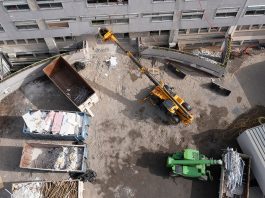 Chantier de démolition