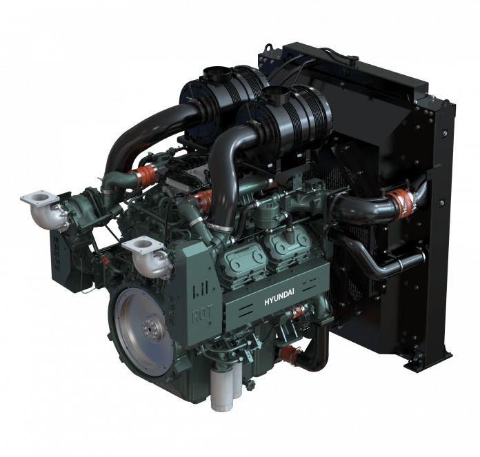 HD Hyundai Infracore DX15 New Generator engine