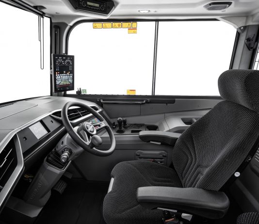 cabines tombereaux articulés Develon