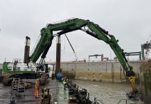 Démolition subaquatique pour Epiroc Démolition subaquatique pour Epiroc